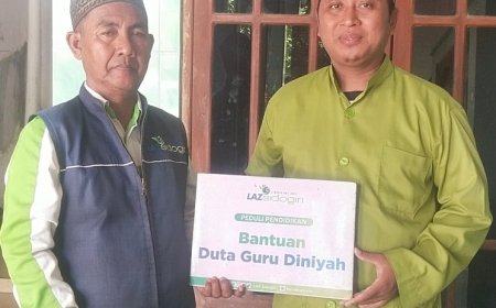 INSENTIF GURU MADRASAH DI MODUNG, LAZ SIDOGIRI JAGA NYALA PENGABDIAN DI TENGAH MINIMNYA BISYARAH