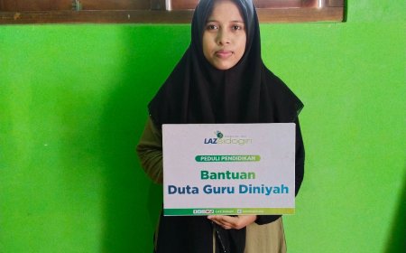 LAZ SIDOGIRI DUKUNG PARA GURU DI DAERAH PELOSOK TAK BOLEH TERABAIKAN
