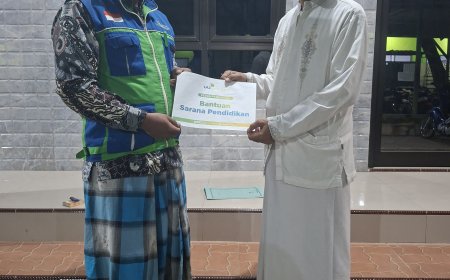 LAZ SIDOGIRI SALURKAN PROGRAM PEDULI PENDIDIKAN UNTUK PENGAJAR TPQ AL-BASITH DI KABUPATEN BULELENG BALI