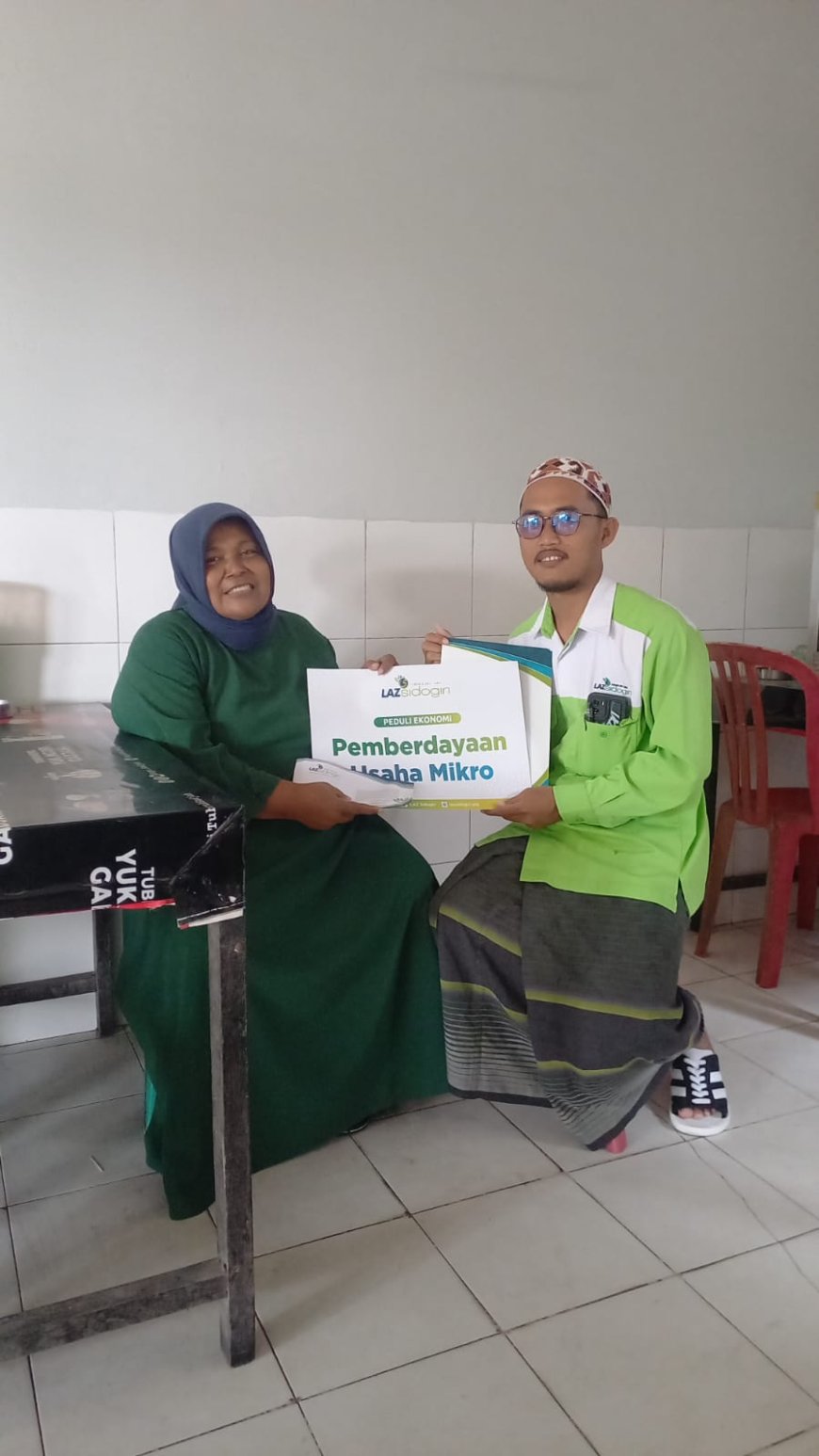 LAZ SIDOGIRI BANTU PENGEMBANGAN UMKM UNTUK MUALLAF DI BALIKPAPAN