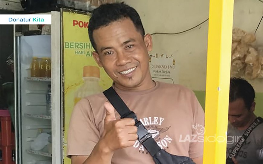 DENGAN BERSEDEKAH, HIDUP JADI MENYENANGKAN: KISAH DONATUR LAZ SIDOGIRI