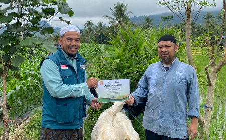 TEBAR BERKAH QURBAN 1447 H: LAZ SIDOGIRI HADIRKAN KEBAHAGIAAN UNTUK WARGA DHUAFA DI BANYUWANGI