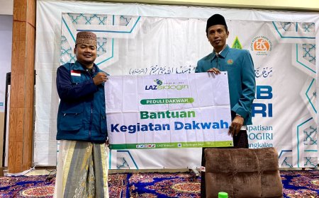 LAZ SIDOGIRI DUKUNG KEGIATAN DAKWAH DAN NGAJI KITAB SIDOGIRI DI BANGKALAN