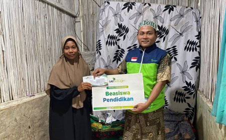 LAZ SIDOGIRI NTT RINGANKAN PERJALANAN ANAK YATIM MENUJU PESANTREN MELALUI BANTUAN BIAYA TRANSPORTASI