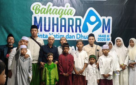 LAZ SIDOGIRI TEBAR BAHAGIA MUHARRAM UNTUK YATIM SIMOKERTO SURABAYA