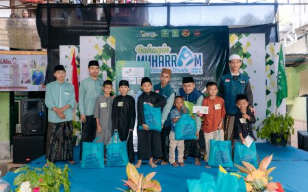 95 ANAK YATIM DAN DHUAFA TERSENYUM BAHAGIA MENERIMA SANTUNAN DI ATAMBUA