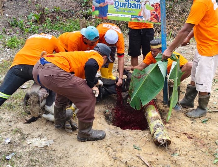 TEBAR MANFAAT QURBAN, LAZ SIDOGIRI MERIAHKAN IDUL ADHA 1447 H DI KARIANGAU BALIKPAPAN BARAT