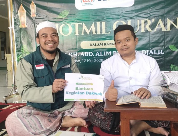 LAZ SIDOGIRI DUKUNG KHOTMIL QUR’AN HAUL KH. ABDUL ALIM DI BANYUWANGI