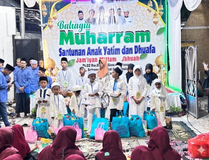 LAZ SIDOGIRI MENGUKIR SENYUM YATIM SUKOMANUNGGAL SURABAYA DALAM BAHAGIA MUHARRAM