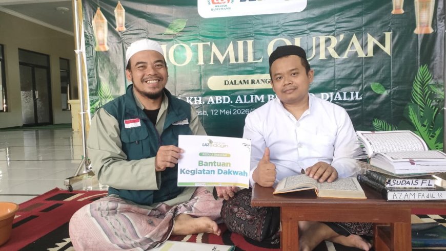 LAZ SIDOGIRI DUKUNG KHOTMIL QUR’AN HAUL KH. ABDUL ALIM DI BANYUWANGI
