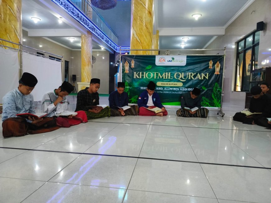 LAZ SIDOGIRI DUKUNG KHOTMIL QUR’AN HAUL KH. ABDUL ALIM DI BANYUWANGI