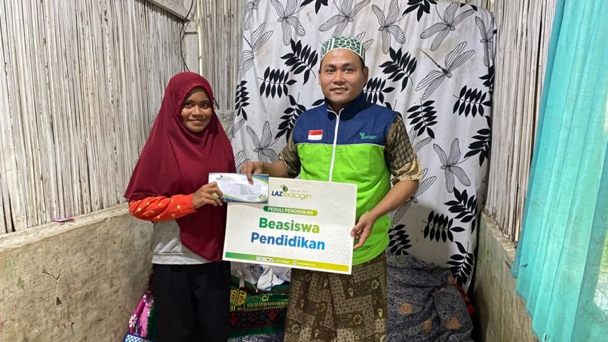 PEDULI PENDIDIKAN, LAZ SIDOGIRI NTT SALURKAN BANTUAN UANG TRANSPORTASI UNTUK CALON SANTRI YATIM KE JAWA BARAT