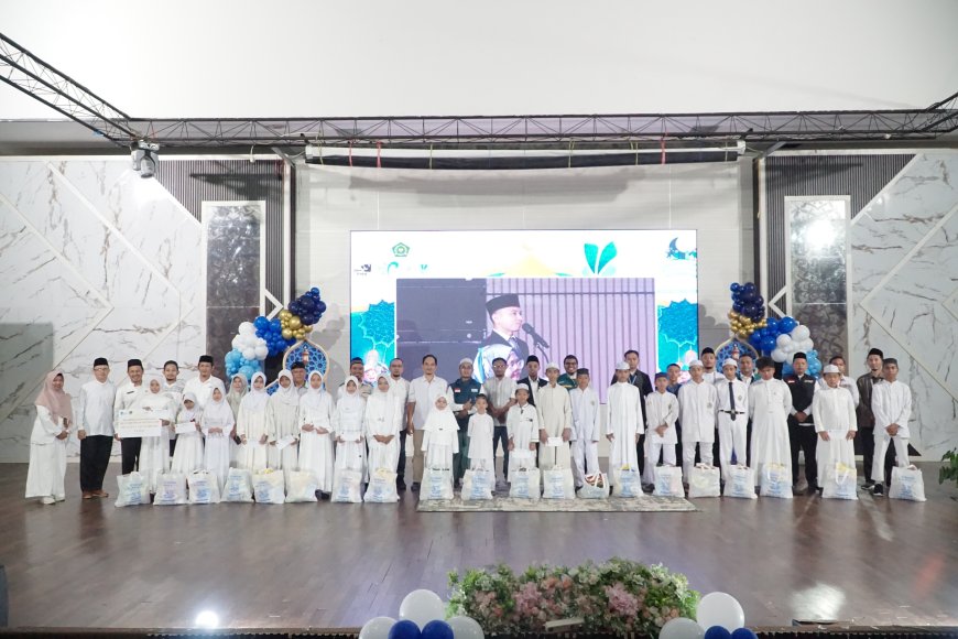 BAHAGIA MUHARRAM TEBAR KEPEDULIAN UNTUK ANAK YATIM DI BALIKPAPAN