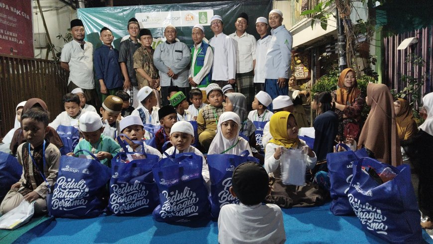 LAZ SIDOGIRI SURABAYA SALURKAN BAHAGIA MUHARRAM UNTUK ANAK YATIM DI SIDOTOPO