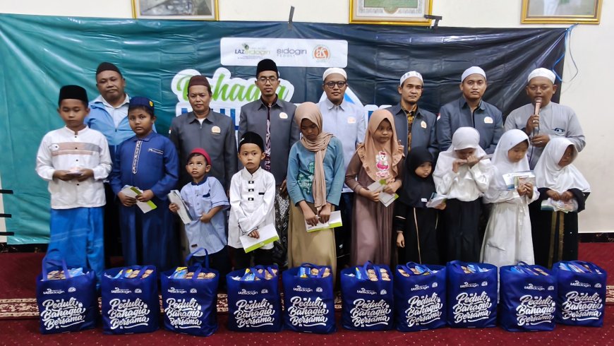 LAZ SIDOGIRI HADIRKAN SENYUM YATIM LEWAT BAHAGIA MUHARRAM DI AMPEL
