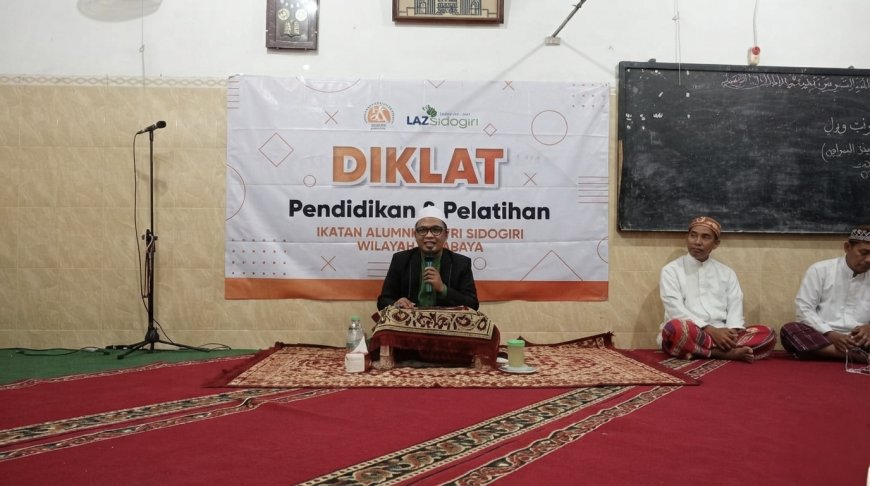 LAZ SIDOGIRI SURABAYA GELAR DIKLAT SHALAT BINA SPIRITUAL MUSTAHIK
