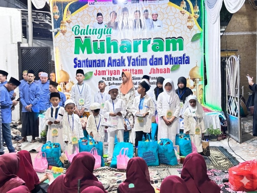 LAZ SIDOGIRI MENGUKIR SENYUM YATIM SUKOMANUNGGAL SURABAYA DALAM BAHAGIA MUHARRAM