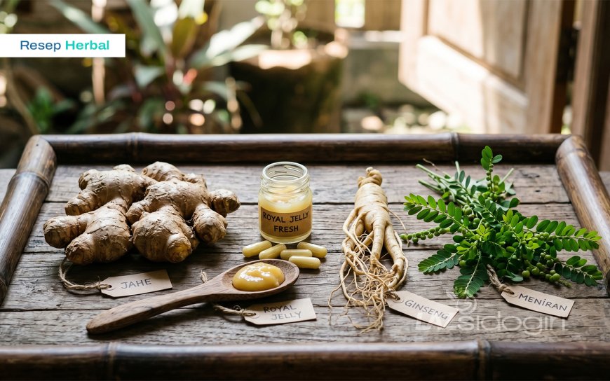 TINGKATKAN IMUNITAS TUBUH DENGAN 4 HERBAL BERIKUT