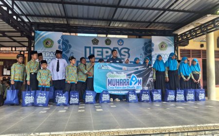 LAZ SIDOGIRI BANYUWANGI SALURKAN SANTUNAN DI SDI KEBUNREJO