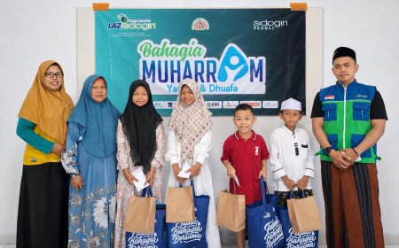 SANTUNAN ANAK YATIM DAN DHUAFA DI WONGSOREJO BANYUWANGI HADIRKAN KEBAHAGIAAN BERSAMA LAZ SIDOGIRI