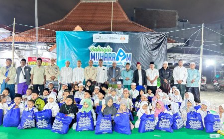 LAZ SIDOGIRI CIPTAKAN SENYUM BAHAGIA MUHARRAM DI GUBENG SURABAYA