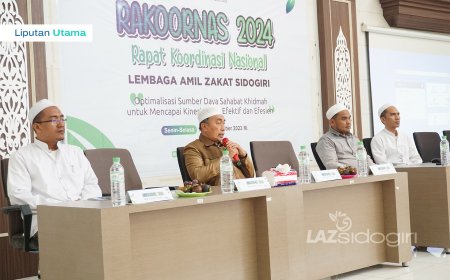 RAPAT KOORDINASI NASIONAL LAZ SIDOGIRI 2024