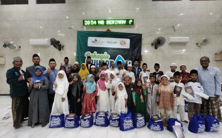 LAZ SIDOGIRI SALURKAN AMANAH BAHAGIA MUHARRAM YATIM DI PABEAN CANTIAN SURABAYA