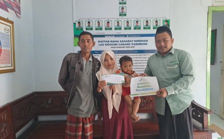 BEASISWA PENDIDIKAN RINGANKAN LANGKAH NOVI MENGGAPAI CITA-CITA