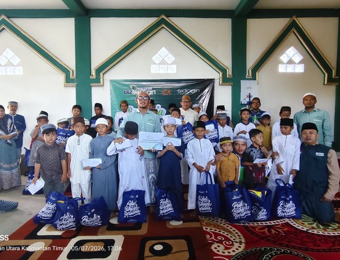 BAHAGIA MUHARRAM TEBARKAN KEBAHAGIAAN BAGI RATUSAN ANAK YATIM DAN DUAFA DI TIGA TITIK PENYALURAN KALIMANTAN TIMUR