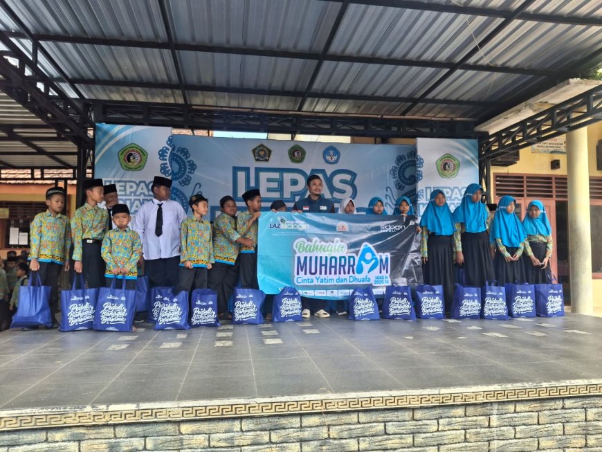 LAZ SIDOGIRI BANYUWANGI SALURKAN SANTUNAN DI SDI KEBUNREJO