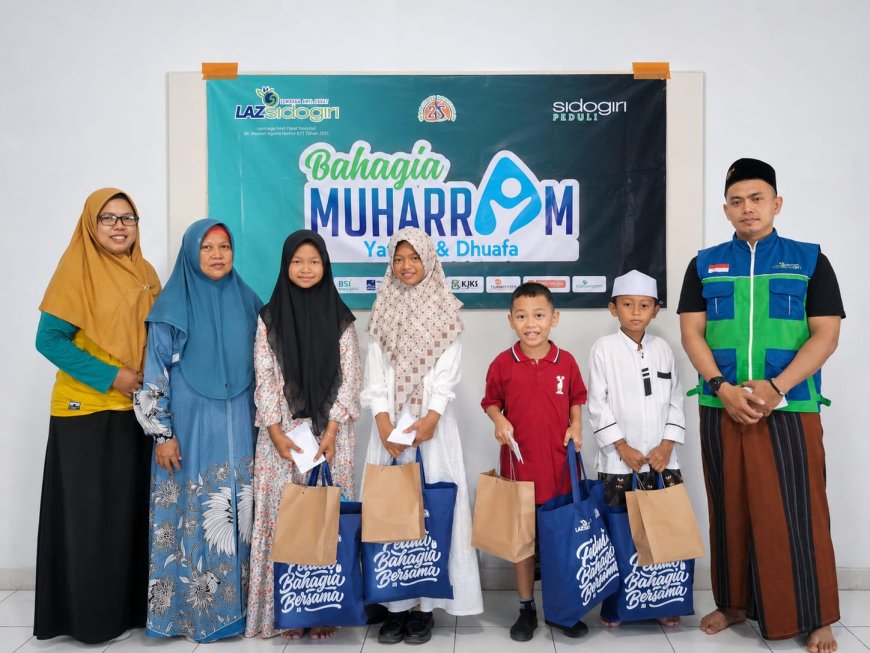SANTUNAN ANAK YATIM DAN DHUAFA DI WONGSOREJO BANYUWANGI HADIRKAN KEBAHAGIAAN BERSAMA LAZ SIDOGIRI