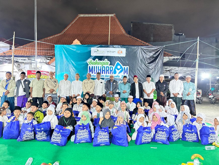 LAZ SIDOGIRI CIPTAKAN SENYUM BAHAGIA MUHARRAM DI GUBENG SURABAYA