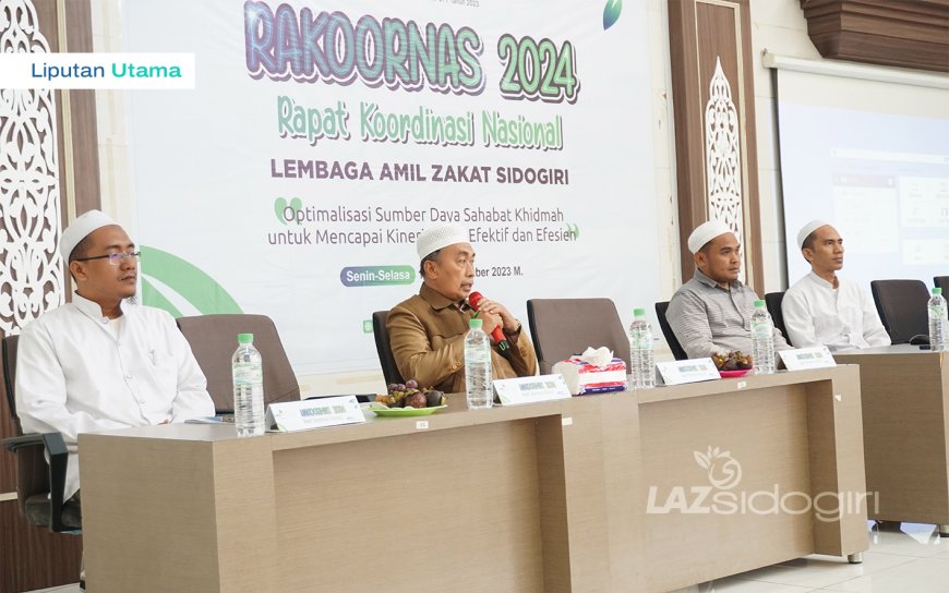 RAPAT KOORDINASI NASIONAL LAZ SIDOGIRI 2024
