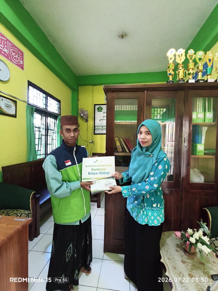 LAZ Sidogiri NTT Berikan Bantuan Biaya Hidup untuk Guru Madrasah di MA Al-Muhajirin Atambua