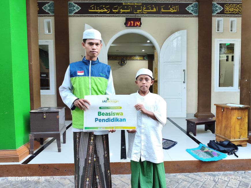 DUKUNG KEBERLANGSUNGAN PENDIDIKAN ANAK YATIM DAN DHUAFA, LAZ SIDOGIRI NTT SALURKAN BANTUAN SYAHRIYAH UNTUK 16 SANTRI DI PONDOK PESANTREN AL-MUHAJIRIN ATAMBUA