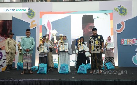 LAZ SIDOGIRI SUKSES GELAR LOMBA TAHFIDZUL QUR'AN JUZ 30 SE-JAWA TIMUR