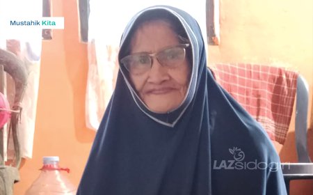 HIDUP SEBATANGKARA SETELAH DITINGGAL WAFAT SANG SUAMI
