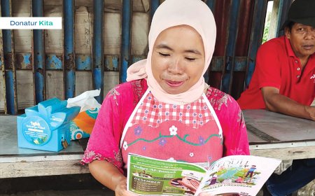MERASA SENANG BISA BERBAGI DENGAN SESAMA