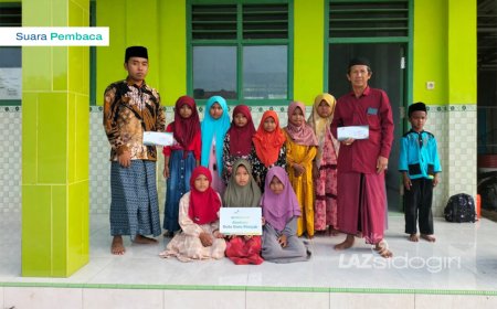APRESIASI PROGRAM LAZ SIDOGIRI UNTUK PEMBERDAYAAN GURU MADRASAH