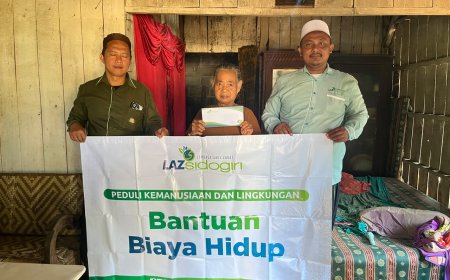 PEDULI WARGA PRASEJAHTERA, LAZ SIDOGIRI BANTU WARGA SEBATANGKARA DI PANDITAN PASURUAN