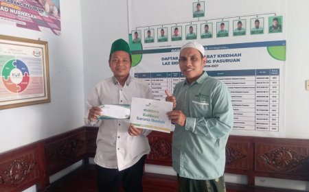 PEDULI SARANA IBADAH, LAZ SIDOGIRI SALURKAN BANTUAN UNTUK MUSHOLLA AR-RIYAD
