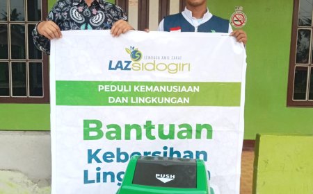 LAZ SIDOGIRI DORONG KEBERSIHAN RUMAH-RUMAH IBADAH DI SINGKAWANG