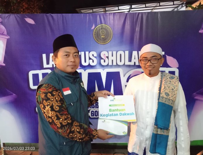 LAZ Sidogiri Support Kegiatan Majelis Taklim di Malang Selatan