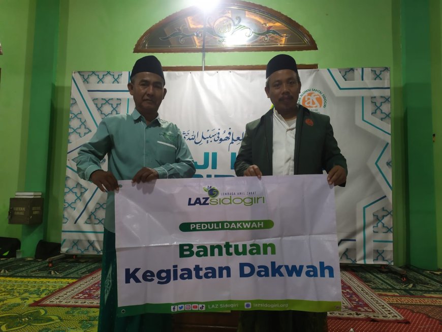 LAZ SIDOGIRI SUPPORT NGAJI KITAB ALUMNI SIDOGIRI DI BANGKALAN