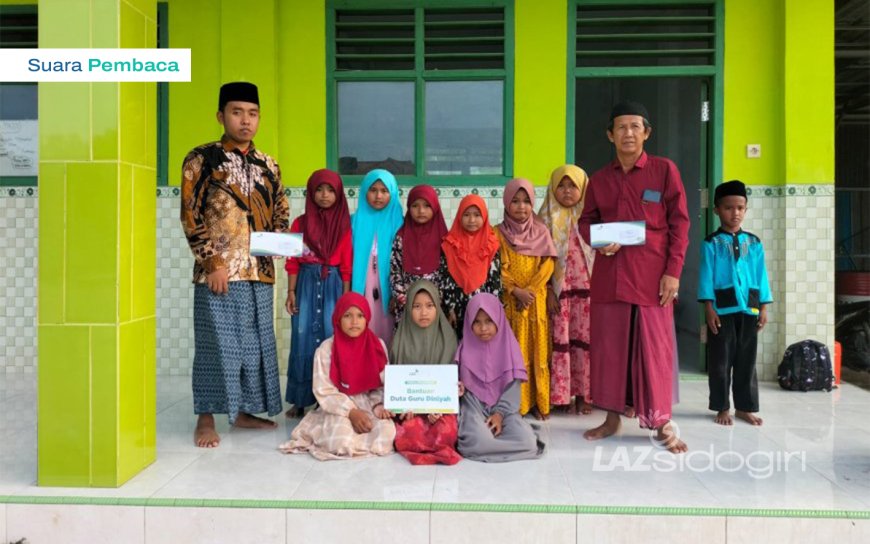 APRESIASI PROGRAM LAZ SIDOGIRI UNTUK PEMBERDAYAAN GURU MADRASAH