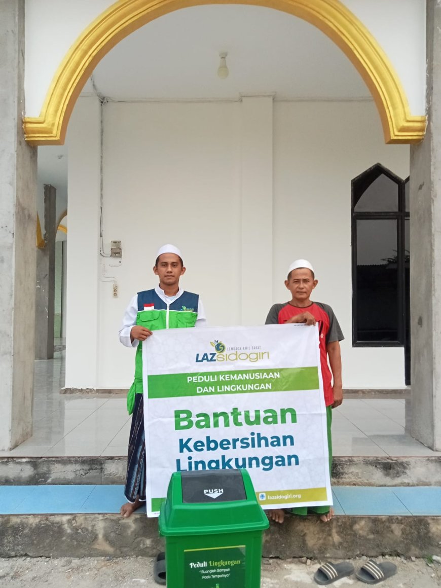 LAZ SIDOGIRI DORONG KEBERSIHAN RUMAH-RUMAH IBADAH DI SINGKAWANG