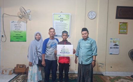 BEASISWA PENDIDIKAN LAZ SIDOGIRI MENJAGA SEMANGAT PARA PELAJAR DI BATAM