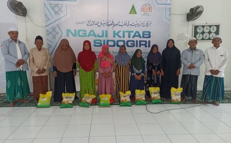 LAZ SIDOGIRI SALURKAN BANTUAN BIAYA HIDUP UNTUK 10 WARGA MEMPAWAH
