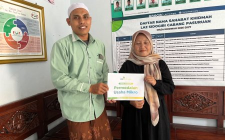 LAZ SIDOGIRI DORONG PENGEMBANGAN UMKM MASYARAKAT PASURUAN