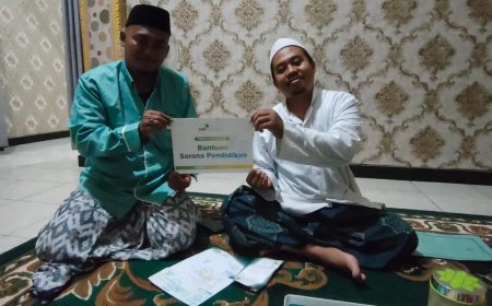 PEDULI PENDIDIKAN, LAZ SIDOGIRI BANTU SARANA PP SABILILLAH PASURUAN